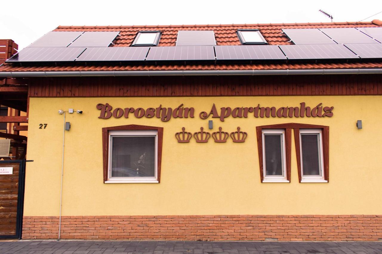 Borostyan Apartmanhaz Mórahalom Exterior foto